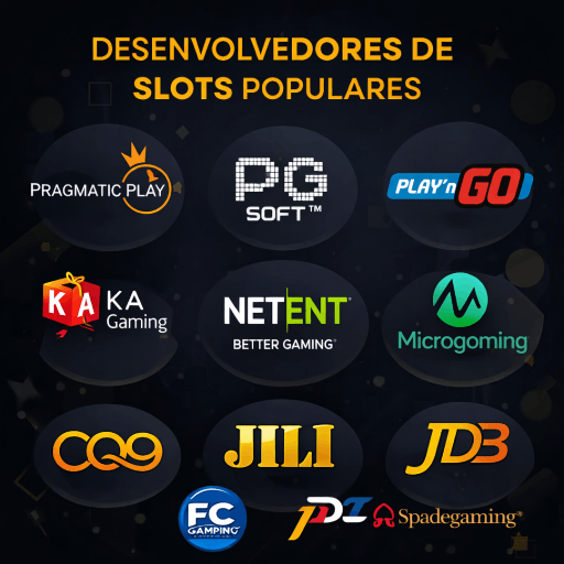 Parceiros desenvolvedores de jogos slots da 7jogos no Brasil